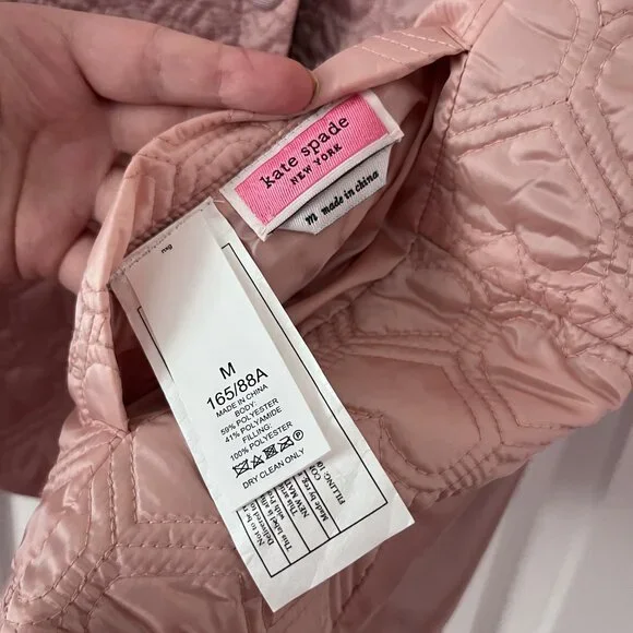 Kate Spade Reversible Heart Puffer - Picture 6 of 6
